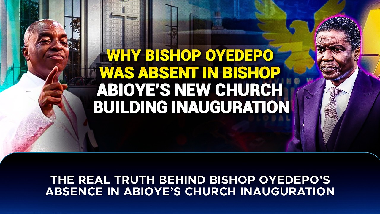 Why Bishop Oyedepo Was Absent In Bishop Abioye New Church Building Inauguration #bishopdavidoyedepo