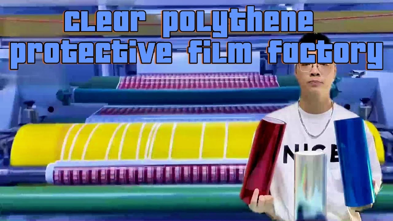 Protective film for glass windows,PE blown film wholesale in China,temporary floor protection film