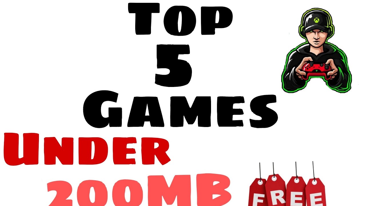 Top 5 Games Under 200 Mb all free Games YouTube