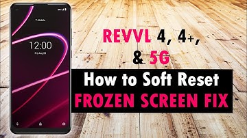 Revvl How to Soft Reset If the Screen Freezes  Frozen Screen FIX | Revvl 4, 4 Plus, 5G, 6, and 6 Pro
