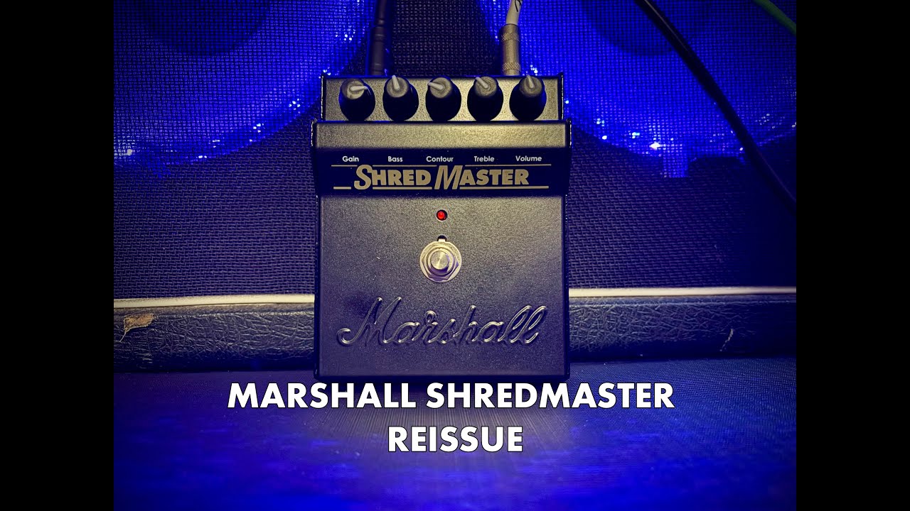 Marshall Shredmaster Reissue rips! - YouTube