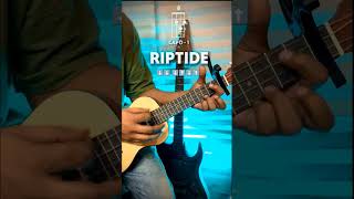 Riptide (Vance Joy) Ukulele Tutorial || Riptide Ukulele Lesson #shorts #video #music #chords