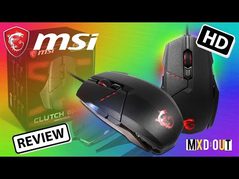 MSI Clutch GM60 Mouse Un-boxing and Review