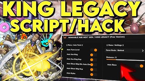 [UPD 4.66] King Legacy Script Hack GUI: AUTO FARM, AUTO DUNGEON, AUTO SK/HYDRA, BRING FRUITS & MORE!
