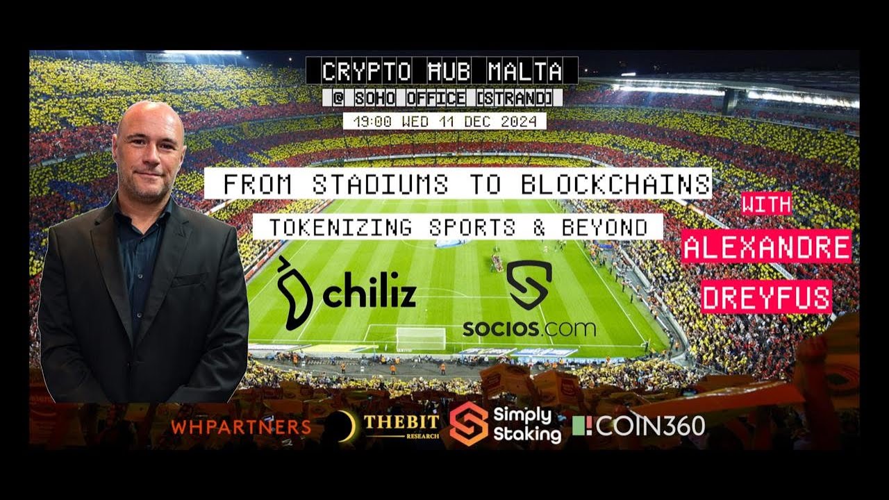 Fireside chat and Q&A session with Chiliz founder Alexandre Dreyfus