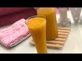 عصير المانجا الطبيعي رحنا ابو حيدر و احنا في البيت 