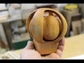Making the carved cane topper: Woodworking project