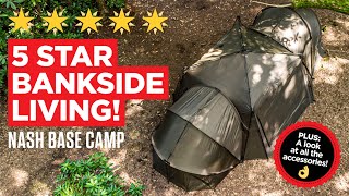 ⭐ 5 Star Bankside Housing! ⭐  Nash Base Camp + Accessories | Carp Fishing