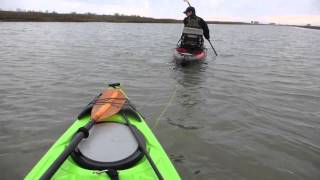 How to tow a kayak