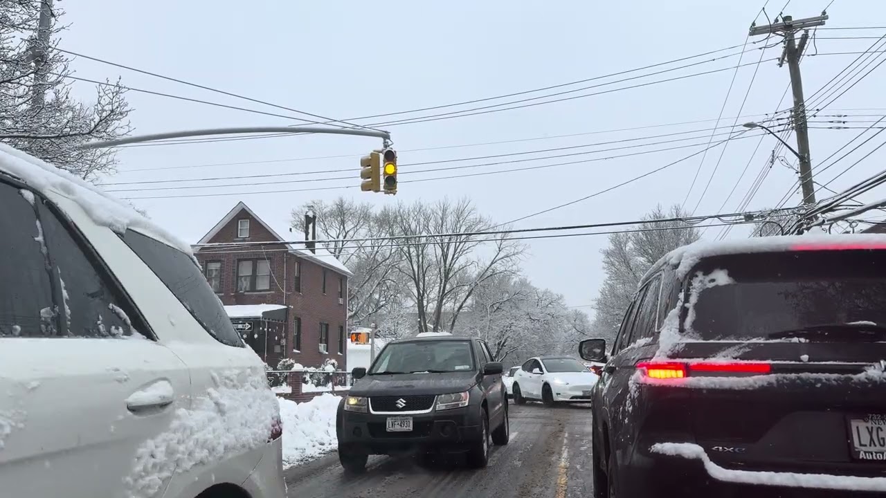 Driving in New York City 🇺🇸 Real NYC Traffic and Street Life@dodousa