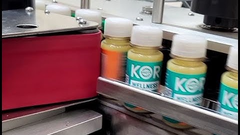 High Speed Wrap Labeling Small Round Bottles - ProLine