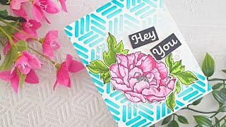 Creating a Stunning Focal Area Using Circle Mask - A Step-by-Step Cardmaking Tutorial