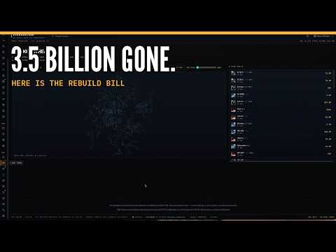 A 3.5 Billion ISK Freighter Dies. Here Is The Rebuild Bill. — EVE Online Loss Data