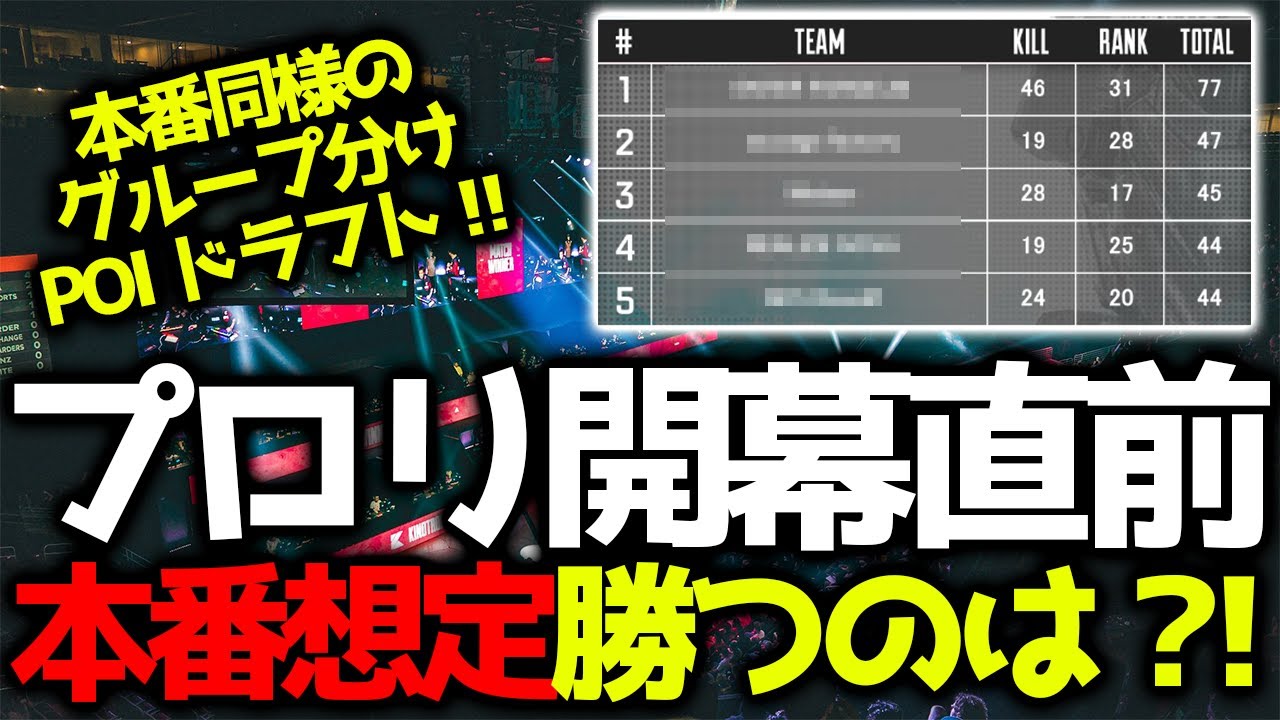 【ESCLプロスクリム】いよいよ始まるALGSプロリーグ！本番同様グループ分け、POIドラフトで行われたプロスク、勝つのは一体？！4月9日プロスクリム６試合まとめ