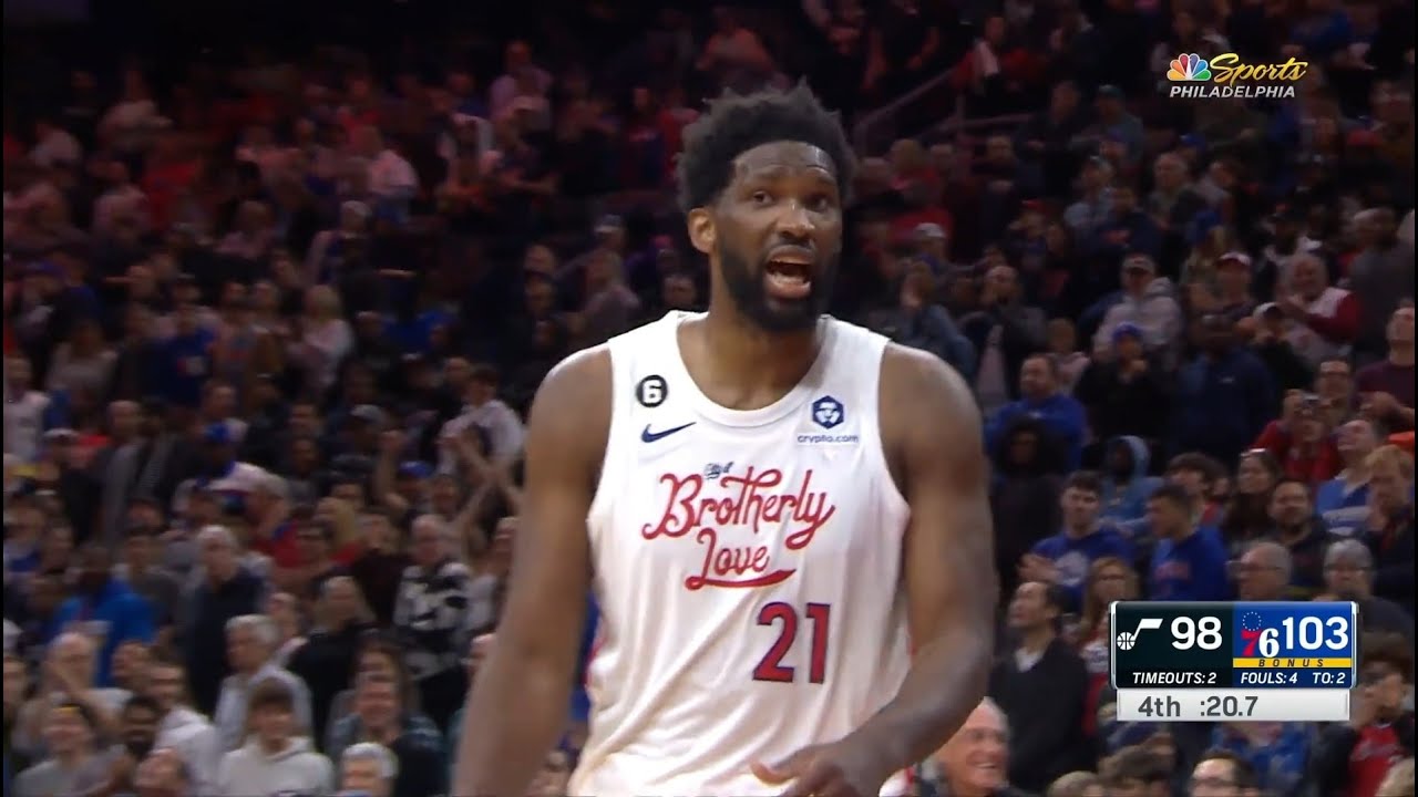 EMBIID ISN'T HUMAN! Philadelphia 76ers vs Utah Jazz Final Minutes ! 2022-23 NBA Season