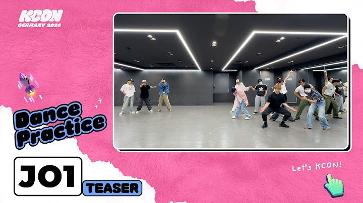 🕺DANCE PRACTICE TEASER 💗 | JO1 | KCON GERMANY 2024