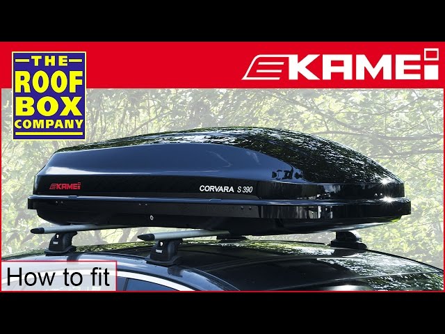 KAMEI - Roof box - Corvara S - How to fit 