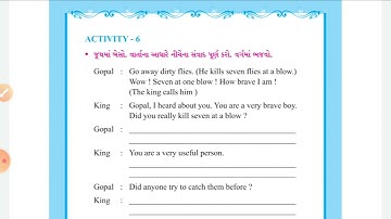 || STD-7 || ENGLISH || UNIT-2 || ACTIVITY-6 ||