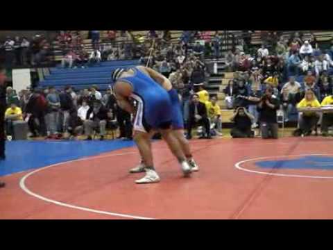 2009 Texas Wrestling State Finals Match-285 lbs Ev...