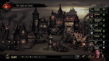 Darkest Dungeon Crimson Courtyard: Bloodmoon/Torchless Part 5 3/3