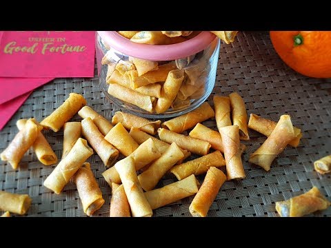 Resepi Popia Mini Inti Udang Kering