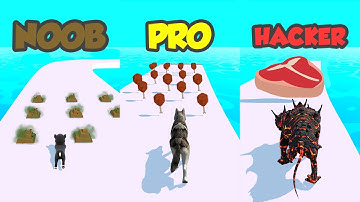 🕹 NOOB vs PRO vs HACKER in Doggy Run