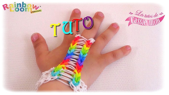 DIY - GIRAFE en élastiques RAINBOW LOOM - Tuto complet 