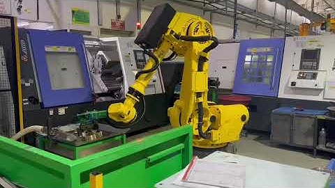 Mahajan Automation machine tending cell