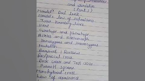 Class 12 Biology chapter 5 Principles of inheritance and variations ( part 3)