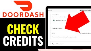 How to Check DoorDash Credits 2026 (QUICKY)