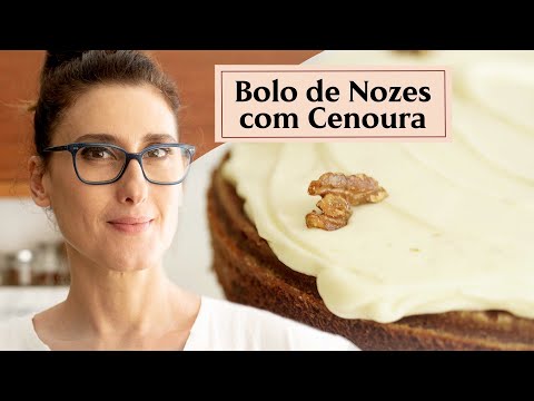 Bolo crocante de nozes!