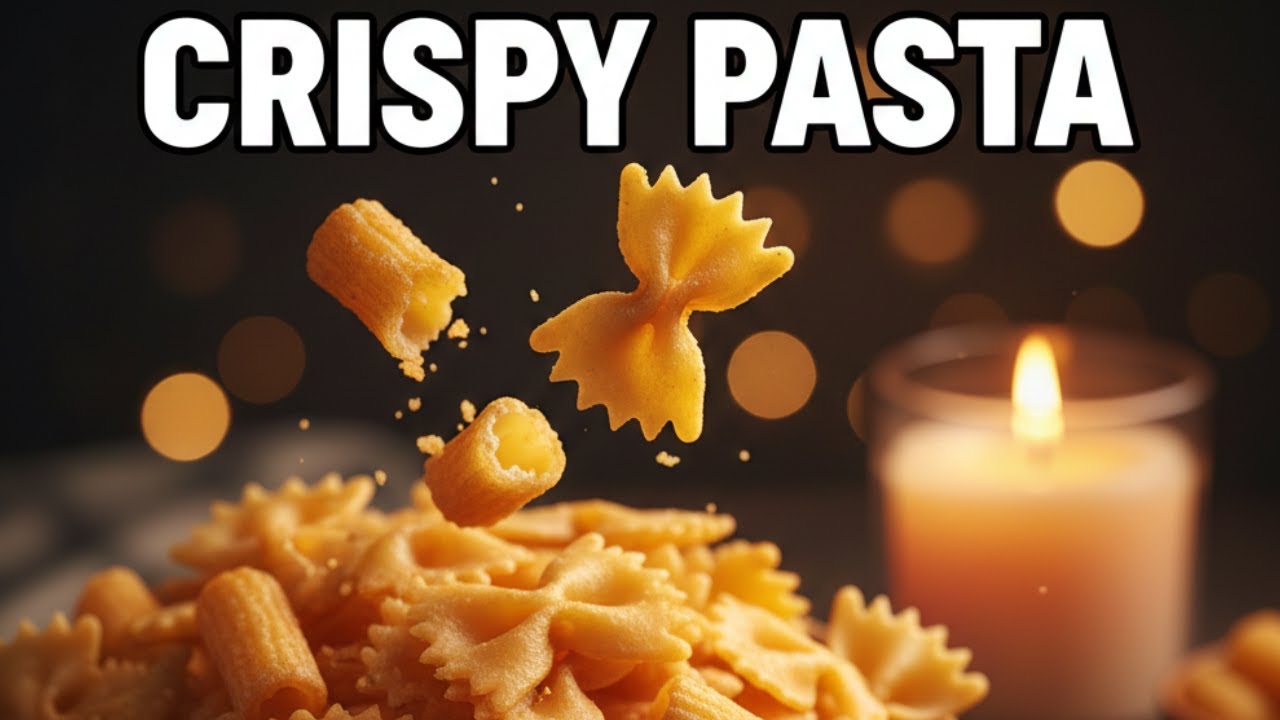ASMR CRISPY PASTA CHIPS 🍝 No Talking | Extreme Crunch Sounds!