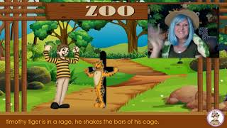 Zoo Phonics Timothy Tiger Letter T