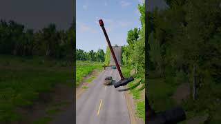 Cars vs Spinning giant hammer #1059 #beamngdrive