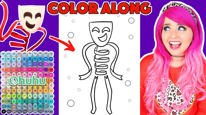 Color Gangle from The Amazing Digital Circus With Me | COLOR ALONG WITH KIMMI