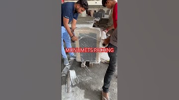 HOW TO PACKING MONUMENTS #monument #export #america #shortvideo #ytshorts #viral #new