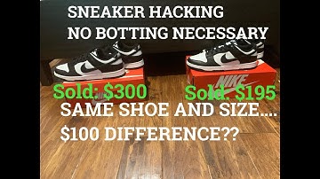 Sneaker hacking: NO MORE BOTTING??