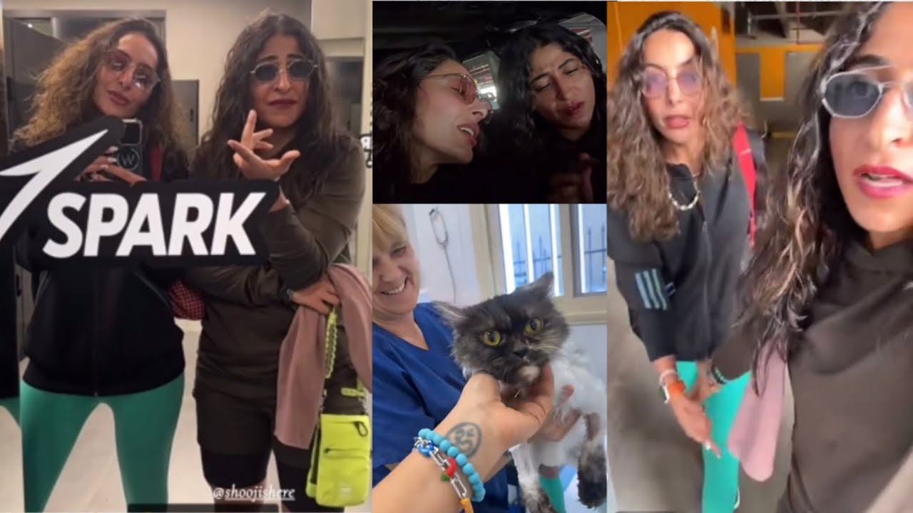 شوج وفطوم بعد العودة من السفر🧳 الى النادي🏋️‍♀️ ومتابع صدمهم بكلمته!! خلا شجون تنهار ضحك.😂🤣