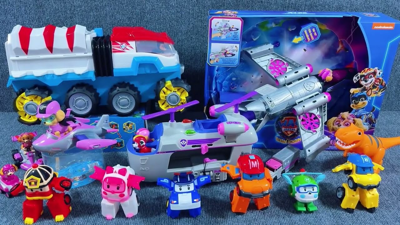 Unboxing Paw Patrol Combo Toy Set 
