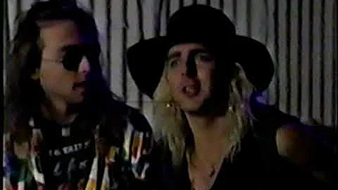 Faster Pussycat - Hollywood, CA - August 1989 - Club Bordello Interview