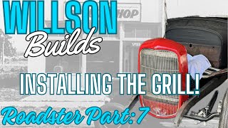 Installing the 32 Grill on my 29 Model A - Roadster Episode 7 32 Grill Shell And Weesner