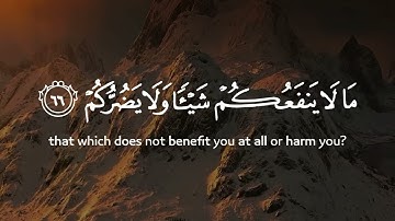 قالوا من فعل هذا بآلهتنا إنه لمن الظالمين تلاوة بديعة محبرة للشيخ ماهر المعيقلي