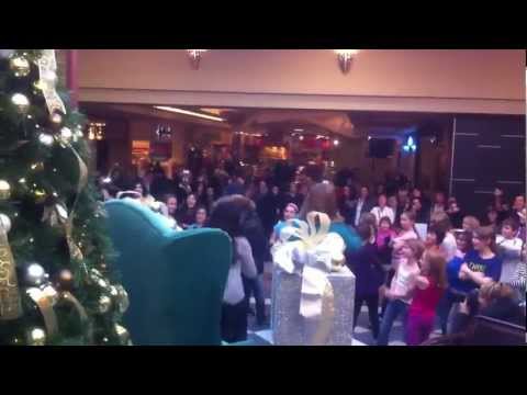 Shawn Desman joins flash mob in Winnipeg