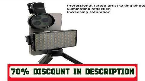 A must-have product! Reduce Reflected Light Of Tattoos With 52mm Cpl For Cellphone Lens Circular P