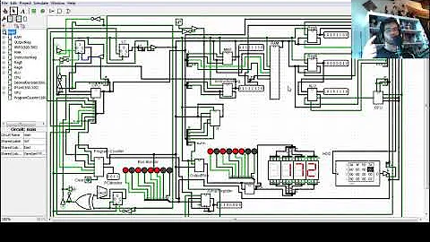 bb0.2 - Clock, Bus, and Registers (Ben Eater computer simulation)