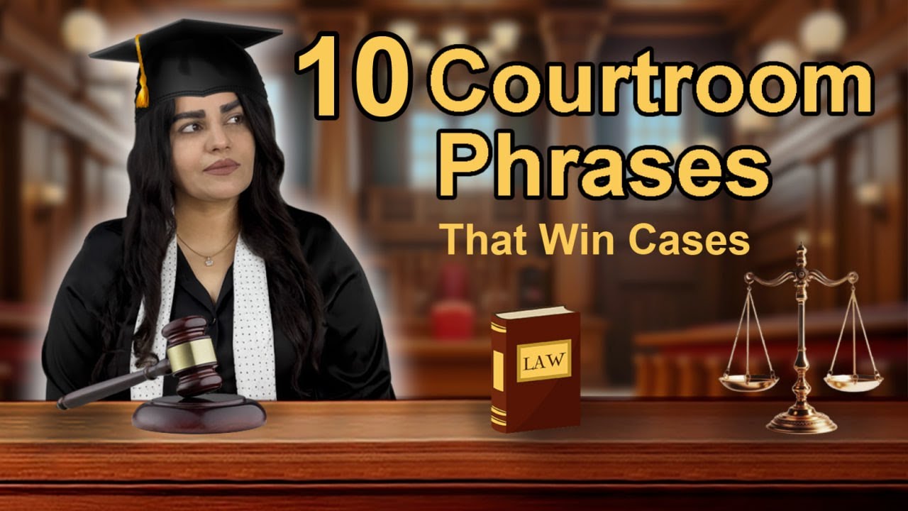 🏛️ Courtroom English: Must-Know Legal Vocabulary!