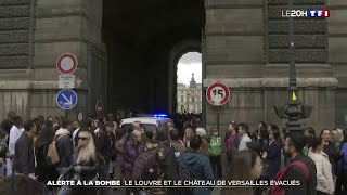 Alerte à la bombe - Le Louvre et le château de Versailles évacués