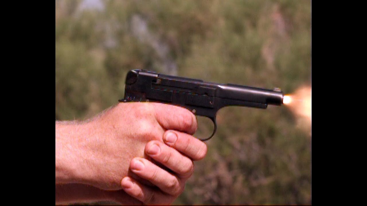 Slow Motion: Type 94 Nambu shooting in dc