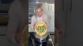 The EASIEST AND TASTIEST way to eat vegetables #vegetablemenestra #vegetables