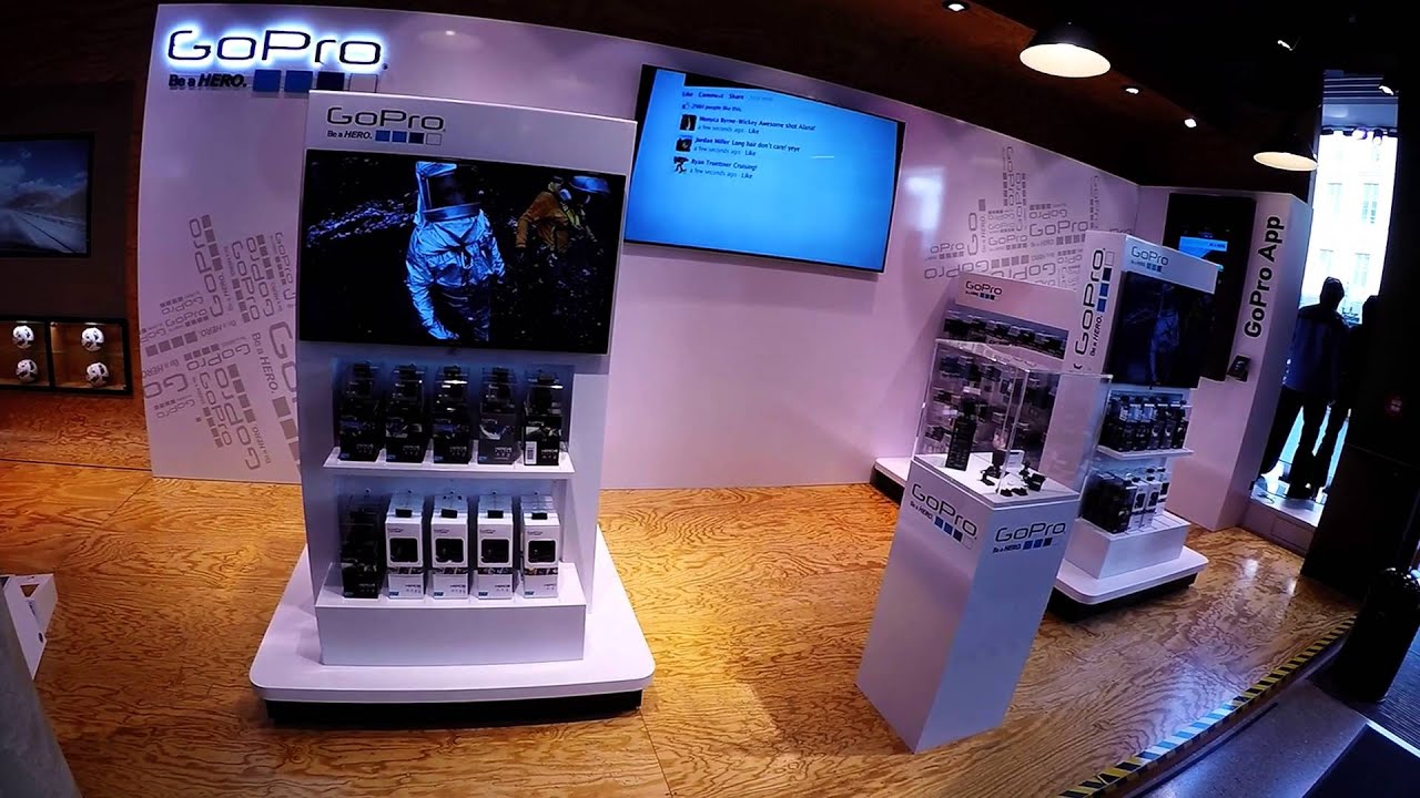GoPro SportScheck Shop-In-Shop Munich Germany